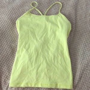 LULULEMON TANK TOP W/BUILT IN BRA